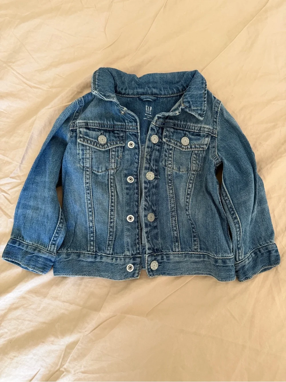 GAP Kids Medium Blue Denim Jacket 18-24M